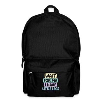 Cute Saying Humor Meme Funny Gift Idea - Backpack - black - Front