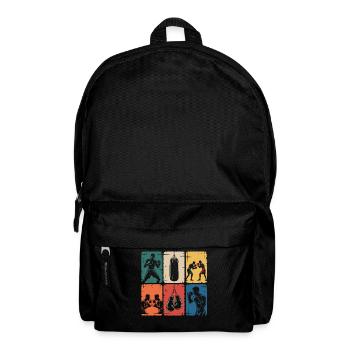 Boxing Mosaic Power - Backpack - black - Front