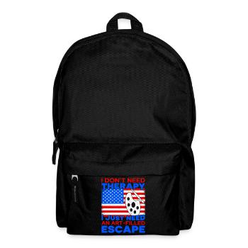 Artist Painter Graphic I'd Rather Be Painting Art - Backpack - black - Front