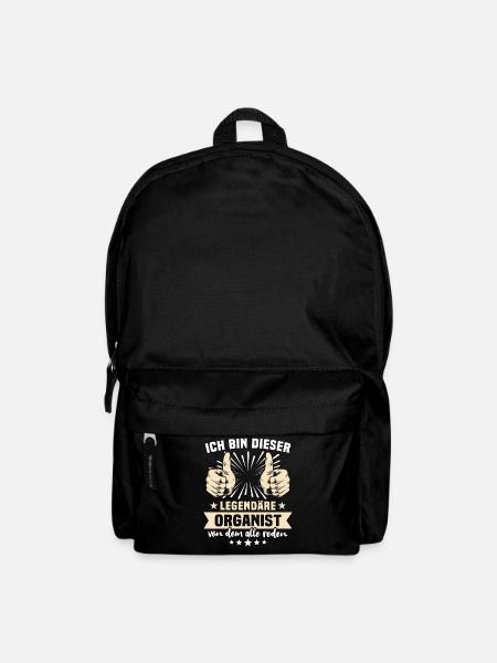 Organist Sprüche - Rucksack - Schwarz