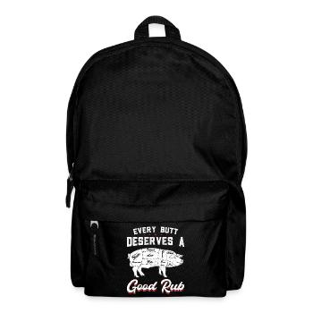 Every Butt Deserves a Good Rub - Backpack - black - Front