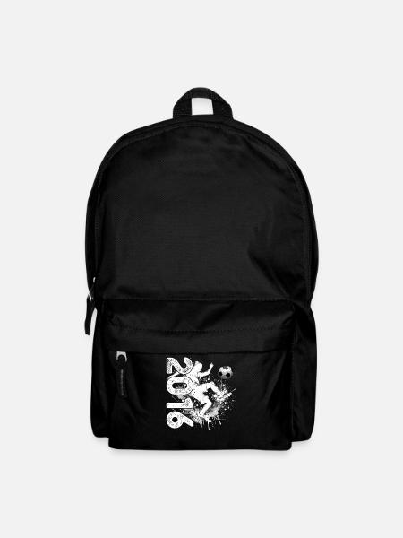 10. Geburtstag Jahrgang 2016 10 Jahre Fußball - Rucksack - Schwarz