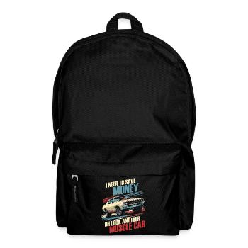 Classic Car Collector - Backpack - black - Front