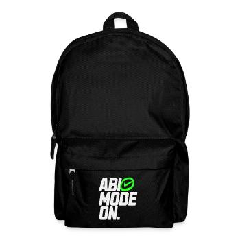 ABI MODE ON - Rucksack - Schwarz - Vorne