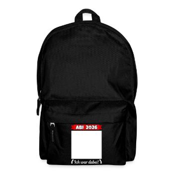 Abitur 2026 Abitur Graduation Guestbook Abitur - Backpack - black - Front