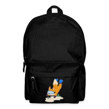 Fuchs Taucher Schwimmbrille Tauchen - Rucksack - Schwarz - Vorne