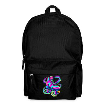 Roller-skate - Backpack - black - Front