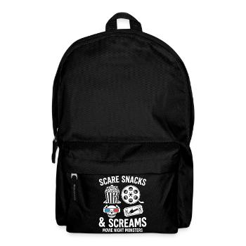 Scare Snacks & Screams - Rucksack - Schwarz - Vorne