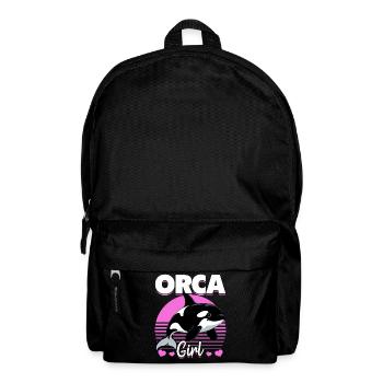 Funny Orca - Backpack - black - Front