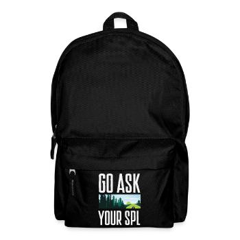 Fragen Sie Ihren Spl Scout Scouting Camping - Rucksack - Schwarz - Vorne