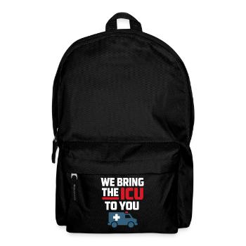 Intensivpflegesanitäter Advanced Emt Als Identity - Rucksack - Schwarz - Vorne