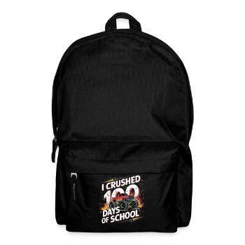 Monster Truck 100 Days of School - Backpack - black - Front