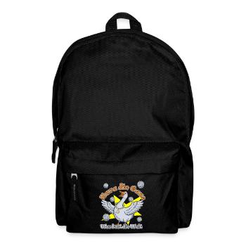 Hura die Gans was kost die Welt - Rucksack - Schwarz - Vorne