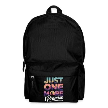 Just One More Promise - Hiking Retro - Backpack - black - Front