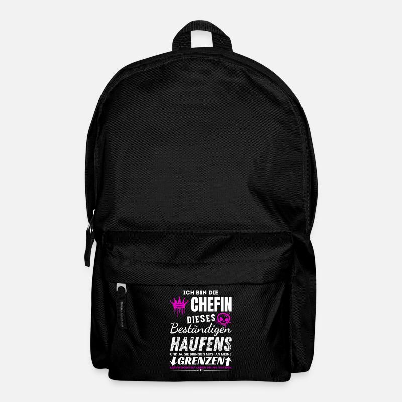 Chefin dieses Beständigen Haufens Chefin Geschenke - Backpack - black