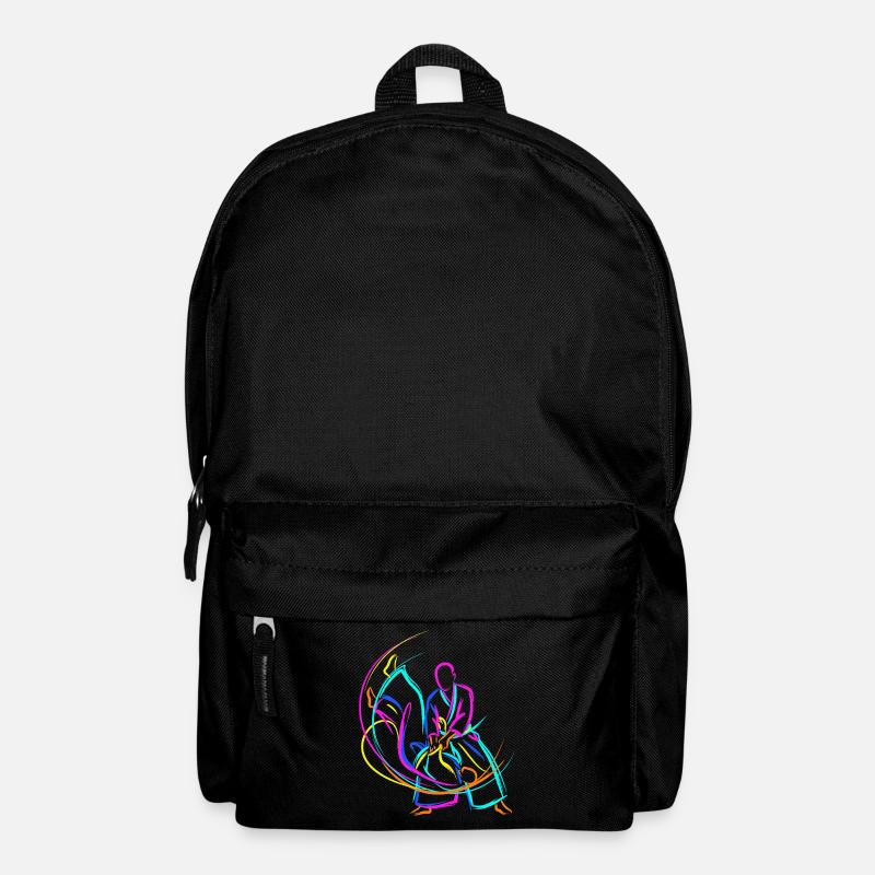 Judo Kampfsportarten - Rucksack - Schwarz