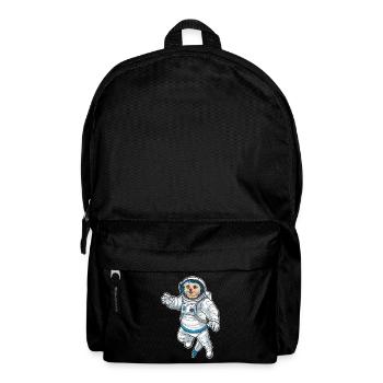 Astronaute spatial de Suricate - Sac à dos - noir - Devant
