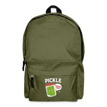 Pickle Cucumber Cucumber - Backpack - olive green - Front