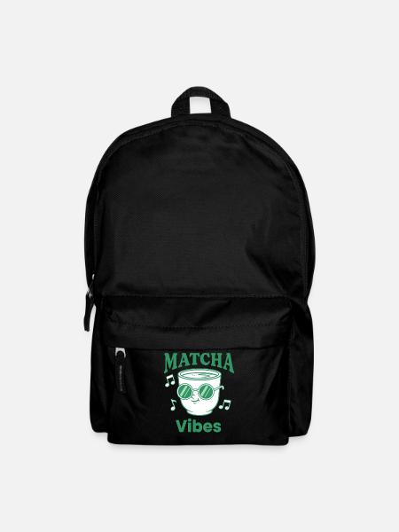Matcha Vibes Thé vert Matcha Latte Lover Japon - Sac à dos - noir