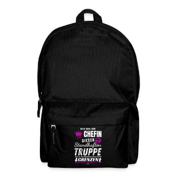Chefin dieser Standhaften Truppe Chefin Geschenke - Backpack - black - Front