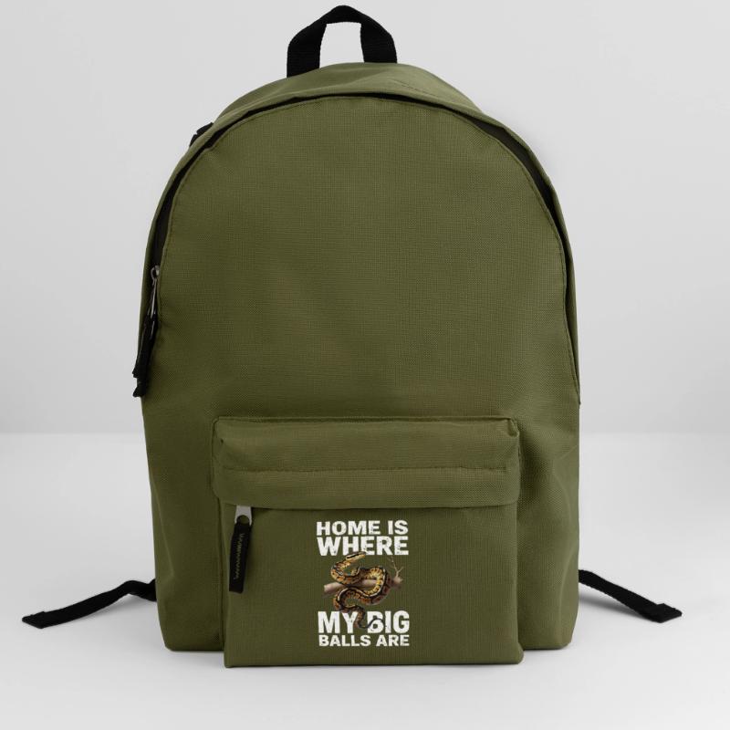 Königspython Schlangen Liebhaber Terrarium Python Rucksack