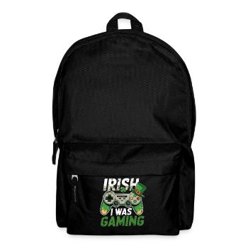 Irish Gaming I Was Gaming - Rucksack - Schwarz - Vorne