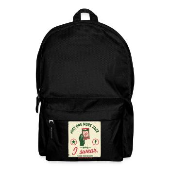 Nur noch ein Pack, ich schwöre, Sammelkarten-Obsession - Rucksack - Schwarz - Vorne
