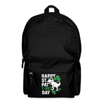 St Patrick's Rex Day Tee - Backpack - black - Front