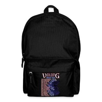Viking Valhalla Norse Mythology World Tour - Backpack - black - Front
