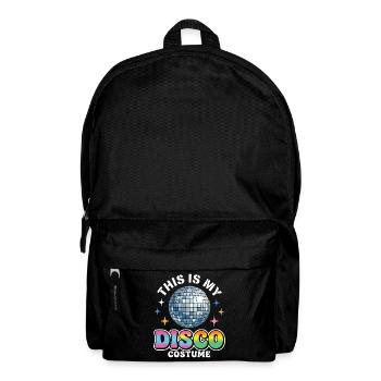 Voici mon costume disco boule disco - Sac à dos - noir - Devant