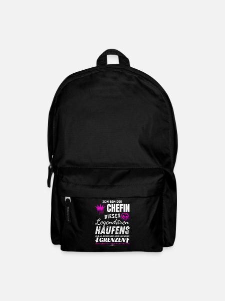 Chefin dieses legendären Haufens Chefin Geschenke - Backpack - black