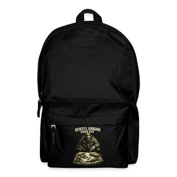 Prepper Survivalist Judging Your Kit - Backpack - black - Front