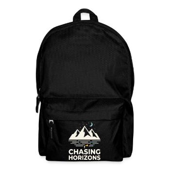 Chasing Horizons Night Mountains Motif - Backpack - black - Front