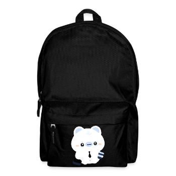 Tired Polar Bear Coffee - Backpack - black - Front