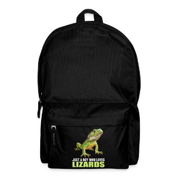 Lézard des lézards - Sac à dos - noir - Devant