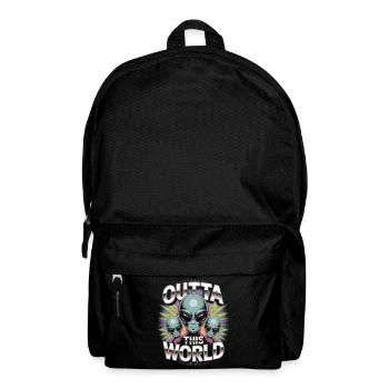 Outta This World Alien Shirt – 90s Style - Backpack - black - Front