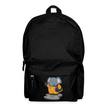 Elephant Astronaut Space - Backpack - black - Front
