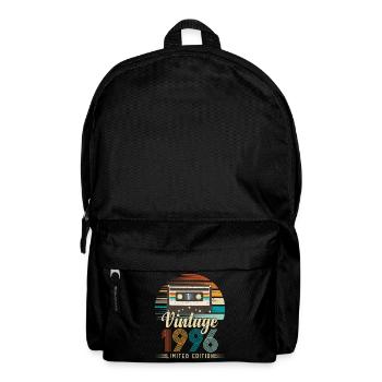 30-jähriges Jubiläum 1996 Geburtstagsgeschenk - Rucksack - Schwarz - Vorne