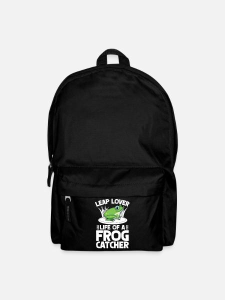 Frog Catcher Leap Lover Frog - Rucksack - Schwarz