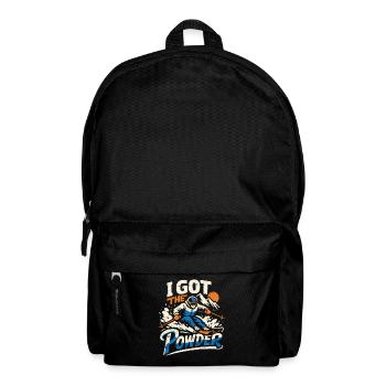 Power Ski | I Got The Powder | Powder snow - Backpack - black - Front