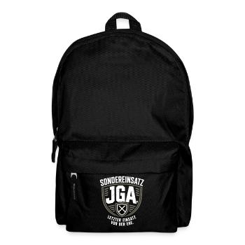 Special operation bachelor party – Last mission before marriage - Backpack - black - Front