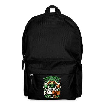 Sous l’arc-en-ciel | La Saint-Patrick - Sac à dos - noir - Devant