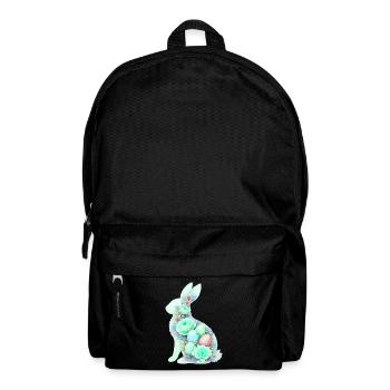 Hase Ostern Aquarell - Rucksack - Schwarz - Vorne