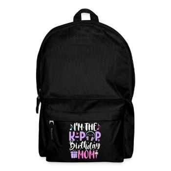 I'm The K Pop Birthday Mom - Backpack - black - Front