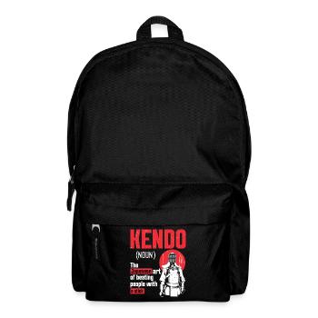  Kendo Instructor Japanese Martial Arts Training - Backpack - black - Front