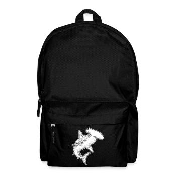 Hammerhai Punkt Illustration - Rucksack - Schwarz - Vorne
