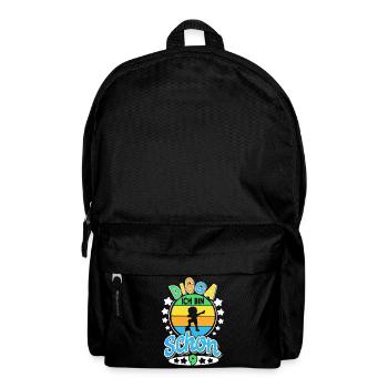 9th Birthday Football - Backpack - black - Front