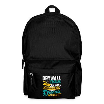 Drywall Drywall Builder Drywall Fitter - Backpack - black - Front