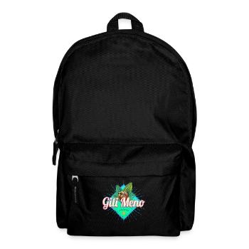 Gili Meno Lombok Retro Island Indonesia Souvenir - Backpack - black - Front