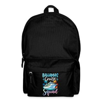 Équipe de croisière des Bahamas - Sac à dos - noir - Devant